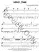 Here I Come piano sheet music cover